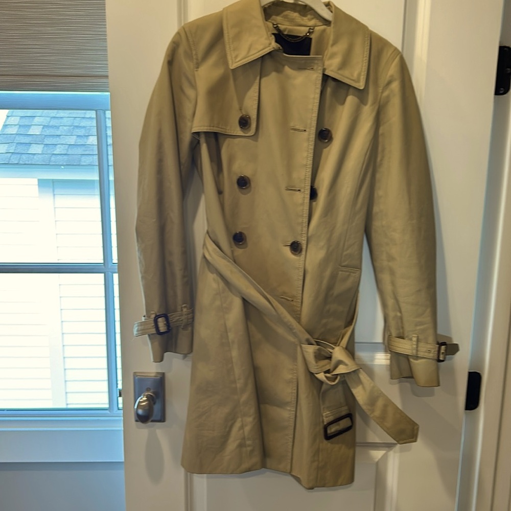 J crew collection classic trench coat
